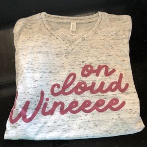 On Cloud Wine tee!